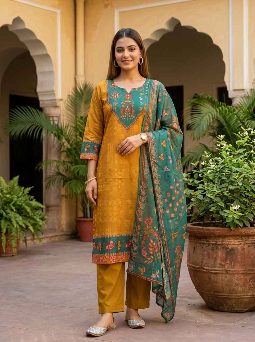 K 922 By Fashid 01 to 02 Series Designer Collection Beautiful Stylish Fancy Colorful Party Wear & Occasional Wear Pure Cotton Print Kurtis At Wholesale Price